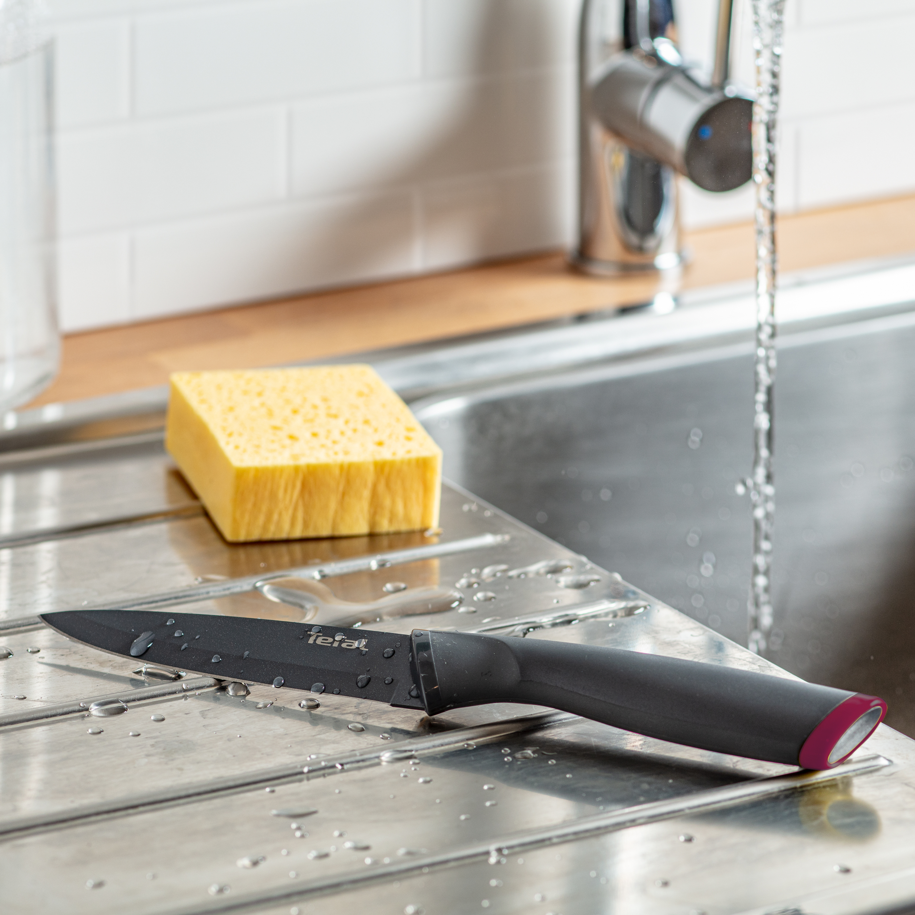 Tefal Fresh Kitchen Chef Knife, 15 cm - K1220304 Tefal Fresh Kitchen Chef Knife, 15 cm - K1220304